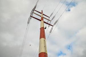 Electric pole view photo