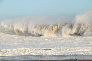 Sea water close-up photo