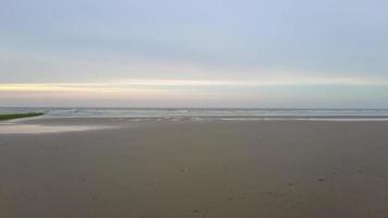 Film über den Strand der belgischen Küstenstadt Middelkerke video