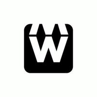 monograma mw. logotipo ficticio de la empresa mw. tipografía mw. vector