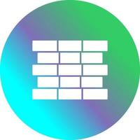 Unique Bricks Vector Icon