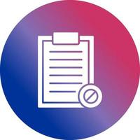 Prohibition Vector Icon