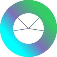 Pie Chart Analysis Vector Icon