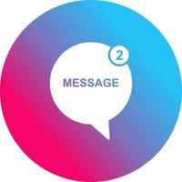 Message Bubbles Vector Icon