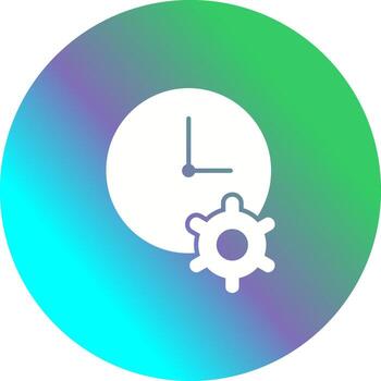 Unique Time Optimization Vector Icon