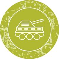 icono de vector de tanque de infantería