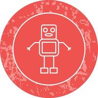 Unique Robot Vector Icon