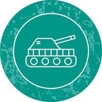 icono de vector de tanque