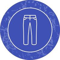 icono de vector de pantalones