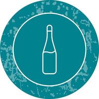 Champagne Bottle Vector Icon