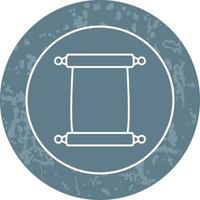 Scroll of Paper Vector Icon
