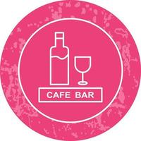 icono de vector de café de bebidas únicas