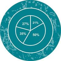 Pie Chart Vector Icon