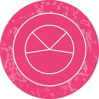 Pie Chart Analysis Vector Icon
