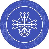 Global Malware Vector Icon