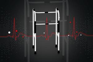 3d multi use orthopaedic-device In grey background photo