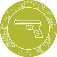 Unique Pistol Vector Icon