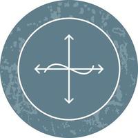 Unique Graph Vector Icon