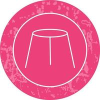 Unique Stool Vector Icon