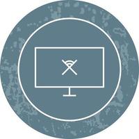 Disconnected Network Vector Icon