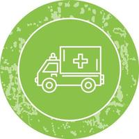 icono de vector de ambulancia