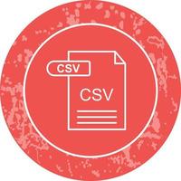 CSV Vector Icon