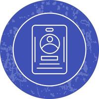 Office Card Vector Icon