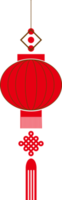 lanterna. conceito de decoração chinesa. decoração de lanterna. png