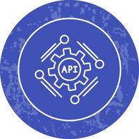 icono de vector de api