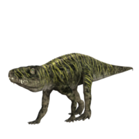 Batrachotomus dinosaur isolated 3d render png