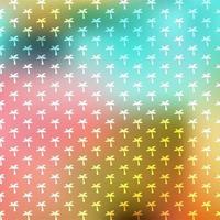 Summer pattern with gradient color background photo