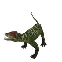 Doliosauriscus Dinosaur isolated 3d illustration png