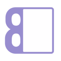 Empty label element with 10 number png