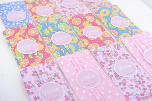 beautiful patterned masks as a background photo