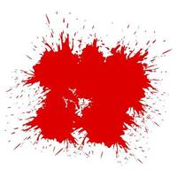 Free vector collection of ink splatters