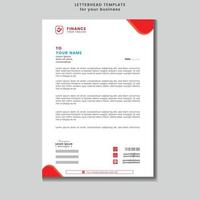 Letterhead Template for your Business. vector