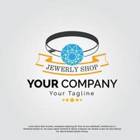 Diamond vector icons. Black, linear and color style. Abstract jewelry gemstones isolated on white. Blue crystals. Jewelry logo design. Free Vector