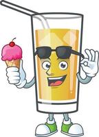 Cartoon Sweet Apple Cider Vector