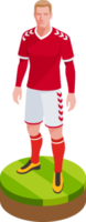 Soccer football player png