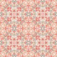 Mediterranean mosaic seamless pattern design, Repeat textile design. Fabric print vector