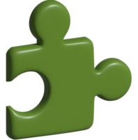 3d icon of puzzle png