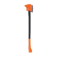 Fire axe isolated on transparent png