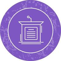 Podium Vector Icon