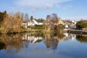 LINDFIELD, WEST SUSSEX, UK - FEBRUARY 01. View of historical buildings in the village of Lindfield West Sussex on February 01, 2023 photo