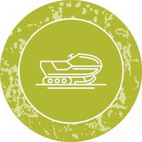 Snowmobile Vector Icon