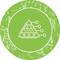 Pyramid Graph Vector Icon