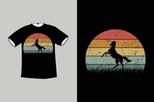 diseño retro de camiseta vintage vector