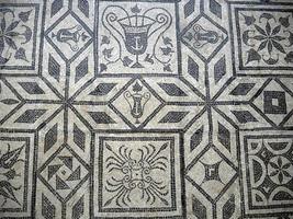 antiguo mosaico romano en austria foto