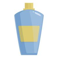 Cleaner bottle icon cartoon vector. Liquid product vector