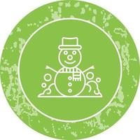 Snowman Vector Icon